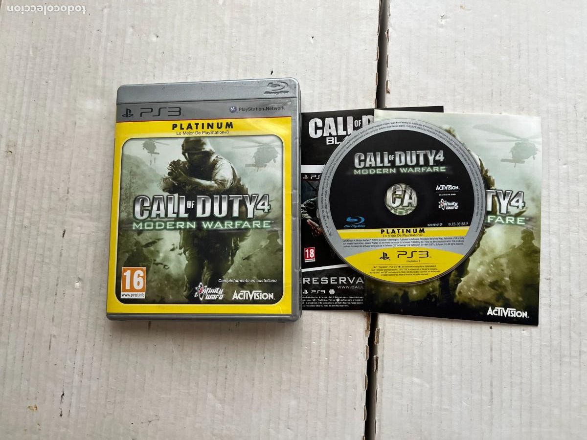 Videojuegos y Consolas: CALL OF DUTY 4 MODERN WARFARE PLATINUM - PS3 PLAYSTATION 3 PLAY STATION KREATEN