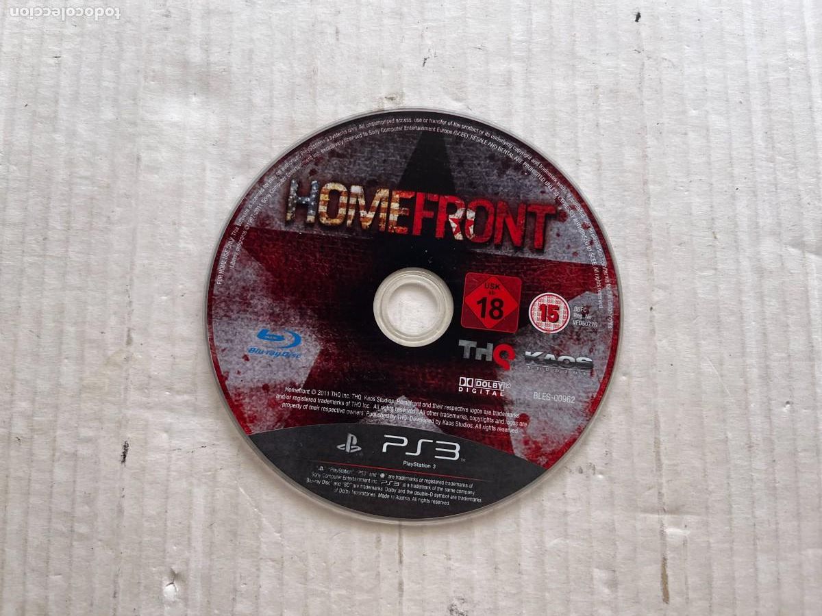 Videojuegos y Consolas: HOMEFRONT HOME FRONT PS3 PLAYSTATION PLAY STATION 3 KREATEN
