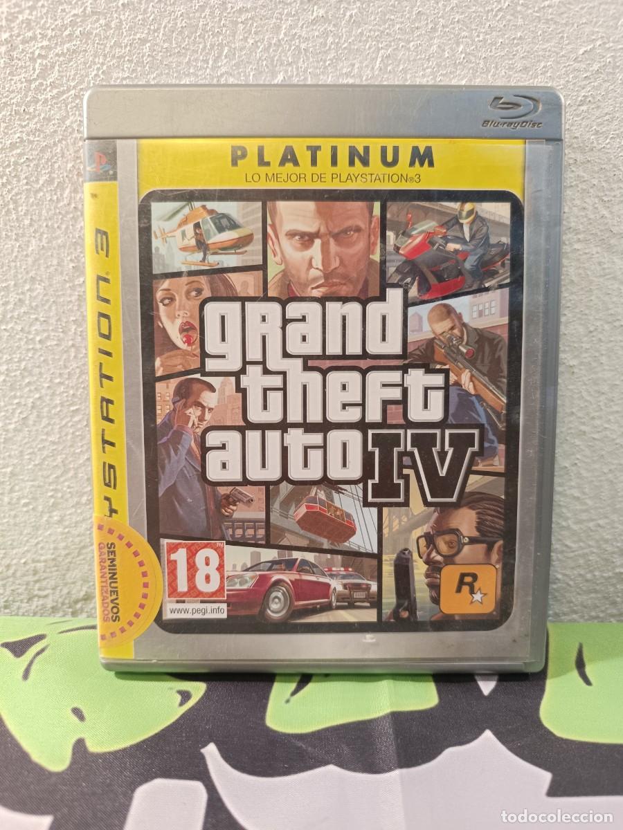 Videojuegos y consolas: Grand Theft Auto IV PS3 Platinum Pal Esp