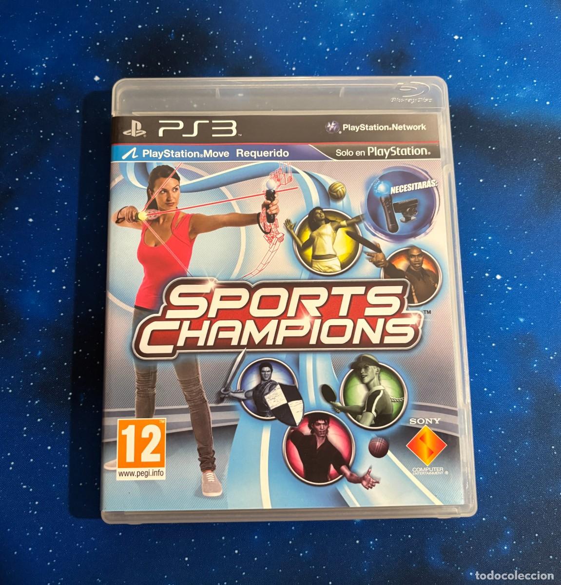 Videojuegos y consolas: Sports Champions PS3 Completo Con Manual PlayStation Move