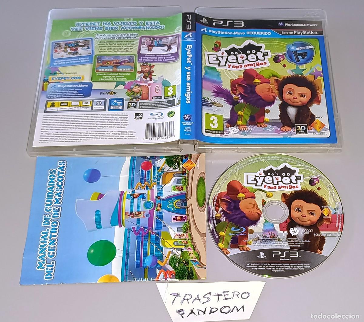 Videojuegos y consolas: EyePet y sus amigos PS3 PAL Espa&ntilde;a Playstation 3