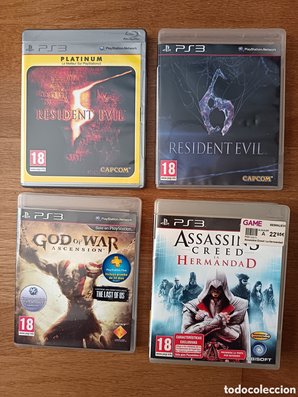 Videojuegos y consolas: Lote 4+1 juegos PS3 PlayStation