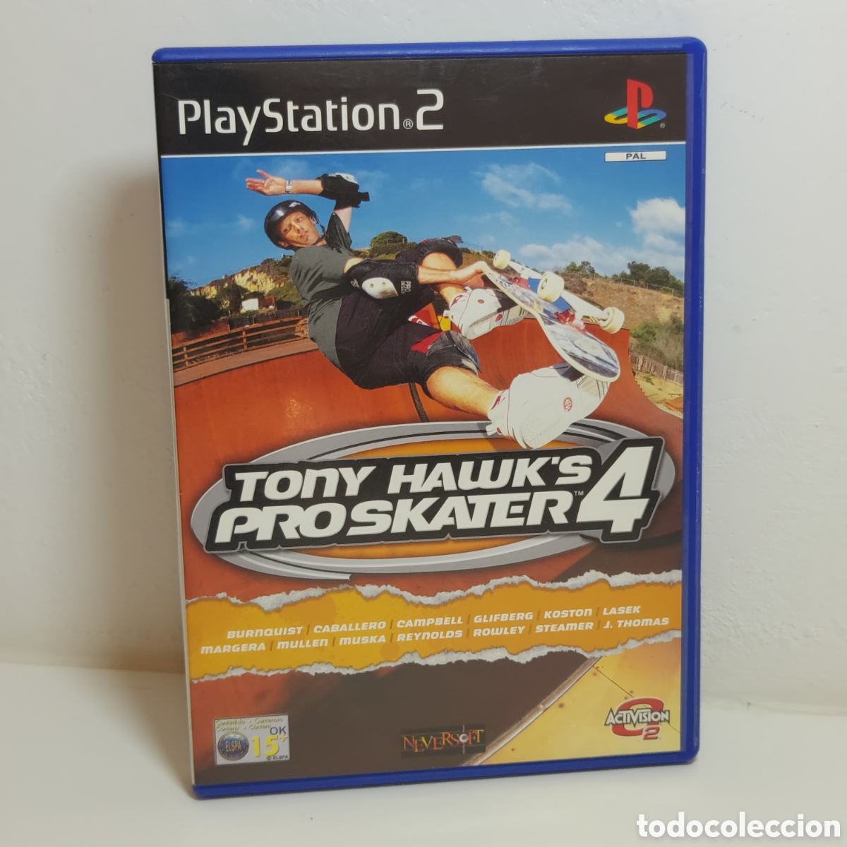Videojuegos y consolas: Tony Hawk's Pro Skater 4 (PS2)