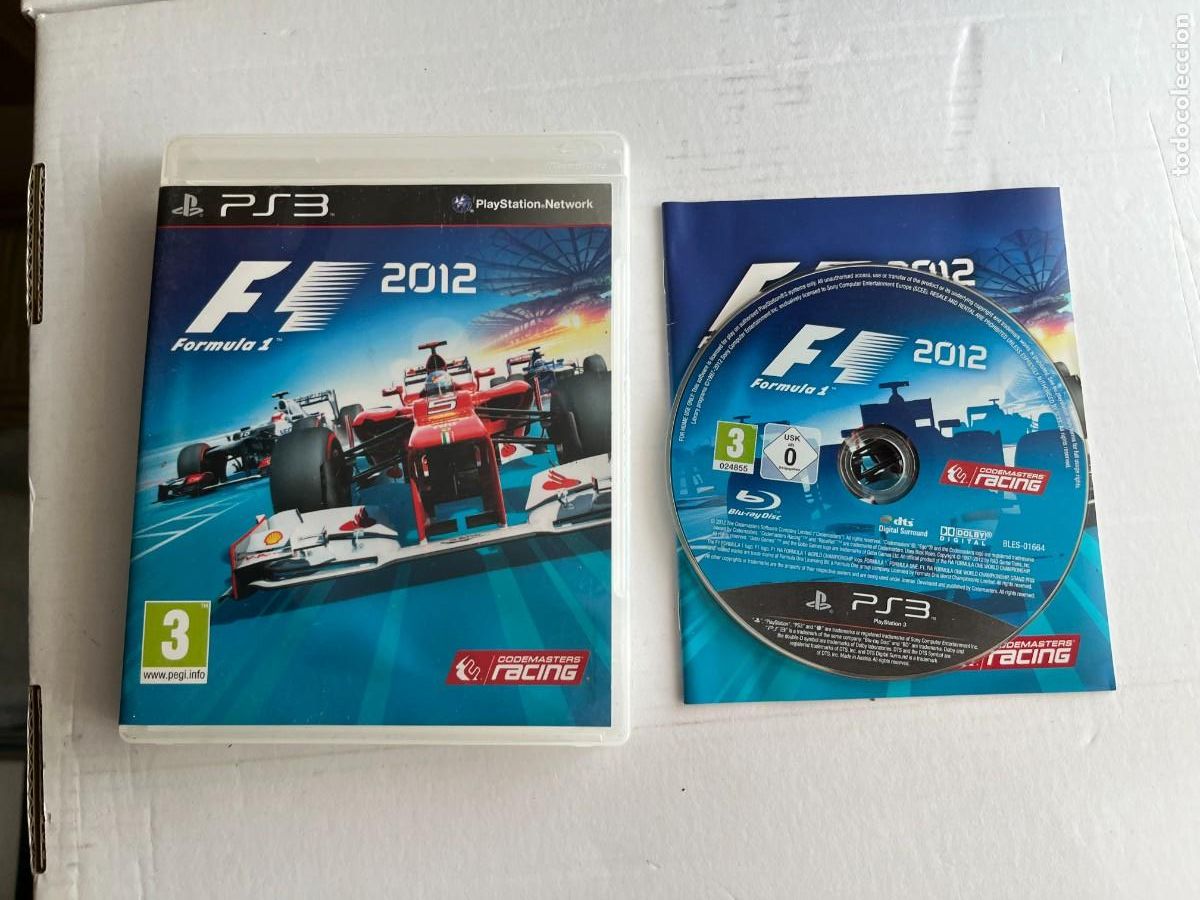 Videojuegos y consolas: F1 2012 FORMULA ONE 12 - PS3 PLAYSTATION 3 PLAY STATION KREATEN
