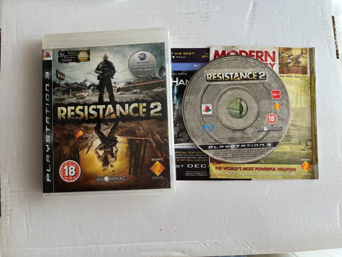 Videojuegos y consolas: RESISTANCE 2 BCES 00226 - PS3 PLAYSTATION 3 PLAY STATION KREATEN