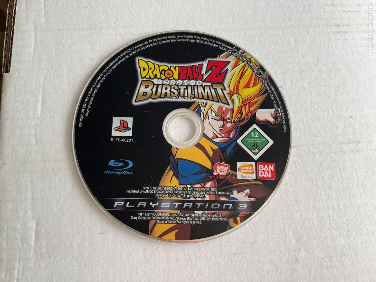 Videojuegos y consolas: DRAGONBALL Z BURST LIMIT DRAGONBALL BURSTLIJMIT - PS3 PLAYSTATION PLAY STATION KREATEN