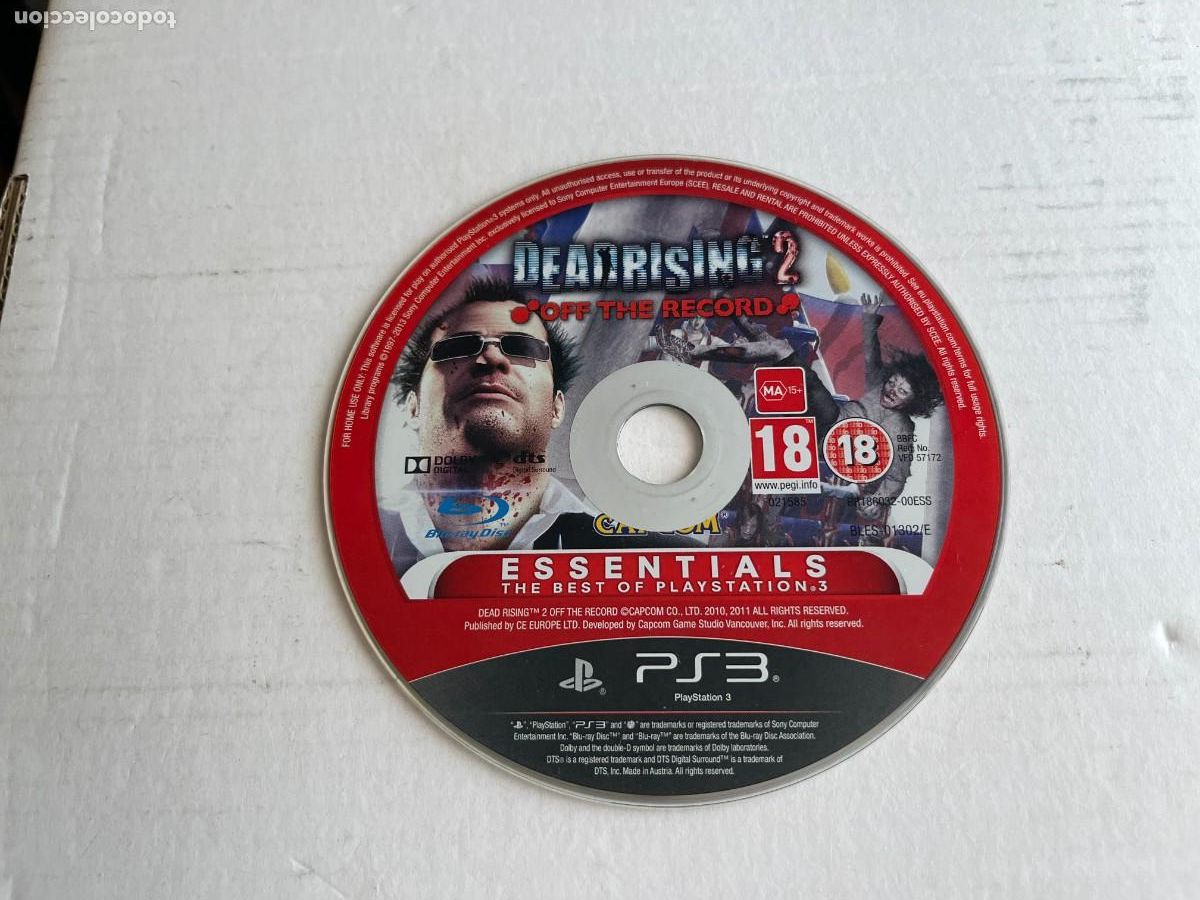Videojuegos y consolas: DEAD RISING 2 OF THE RECORD ESSENTIALS - PS3 PLAYSTATION 3 PLAY STATION 3 KREATEN