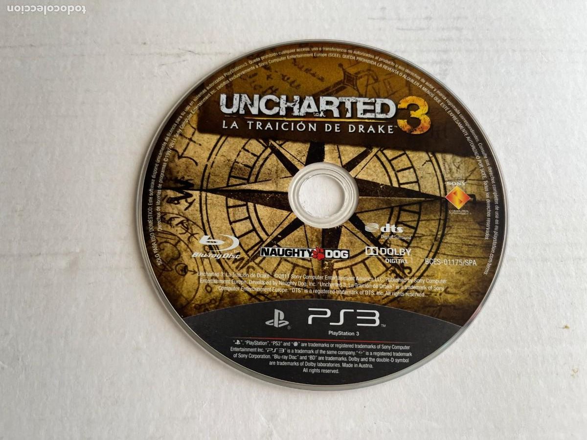 Videojuegos y consolas: UNCHARTED 3 LA TRAICION DE DRAKE PS3 PLAYSTATION 3 PLAY STATION 3 KREATEN