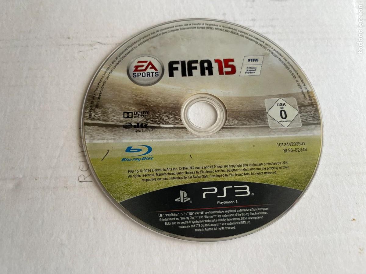 Videojuegos y consolas: FIFA 15 - PS3 PLAYSTATION 3 PLAY STATION 3 KREATEN