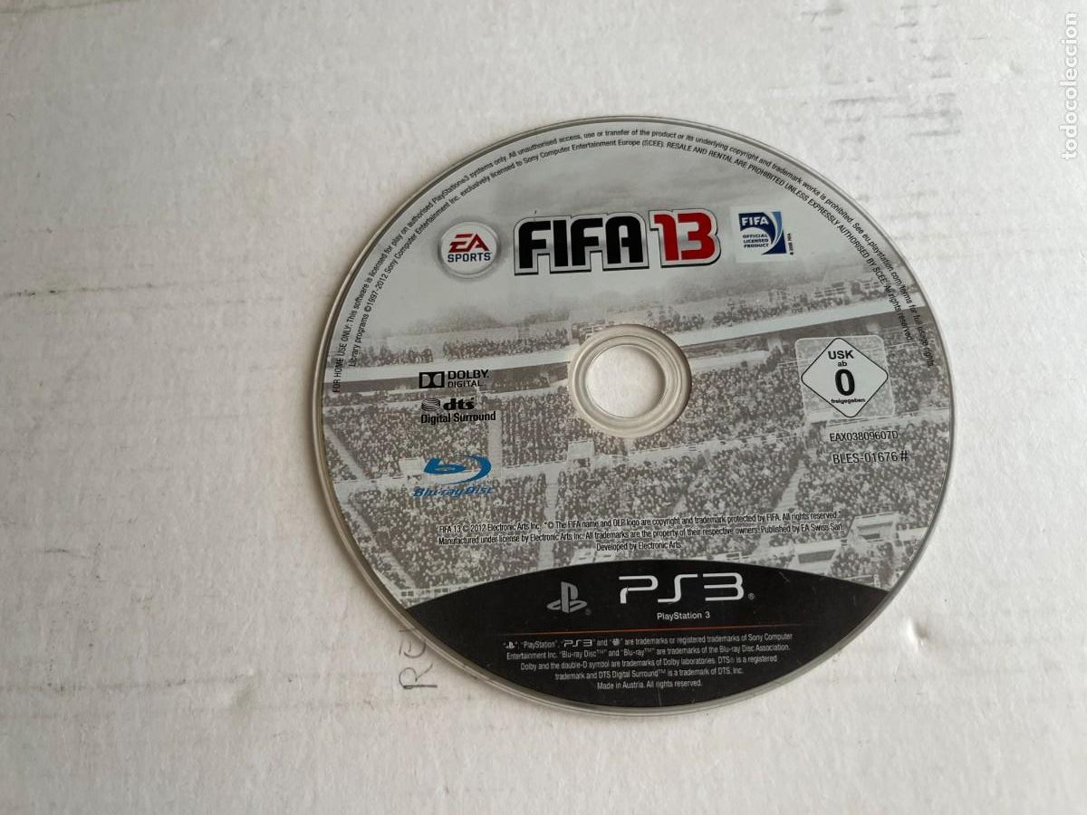 Videojuegos y consolas: FIFA 13 - PS3 PLAYSTATION 3 PLAY STATION 3 KREATEN