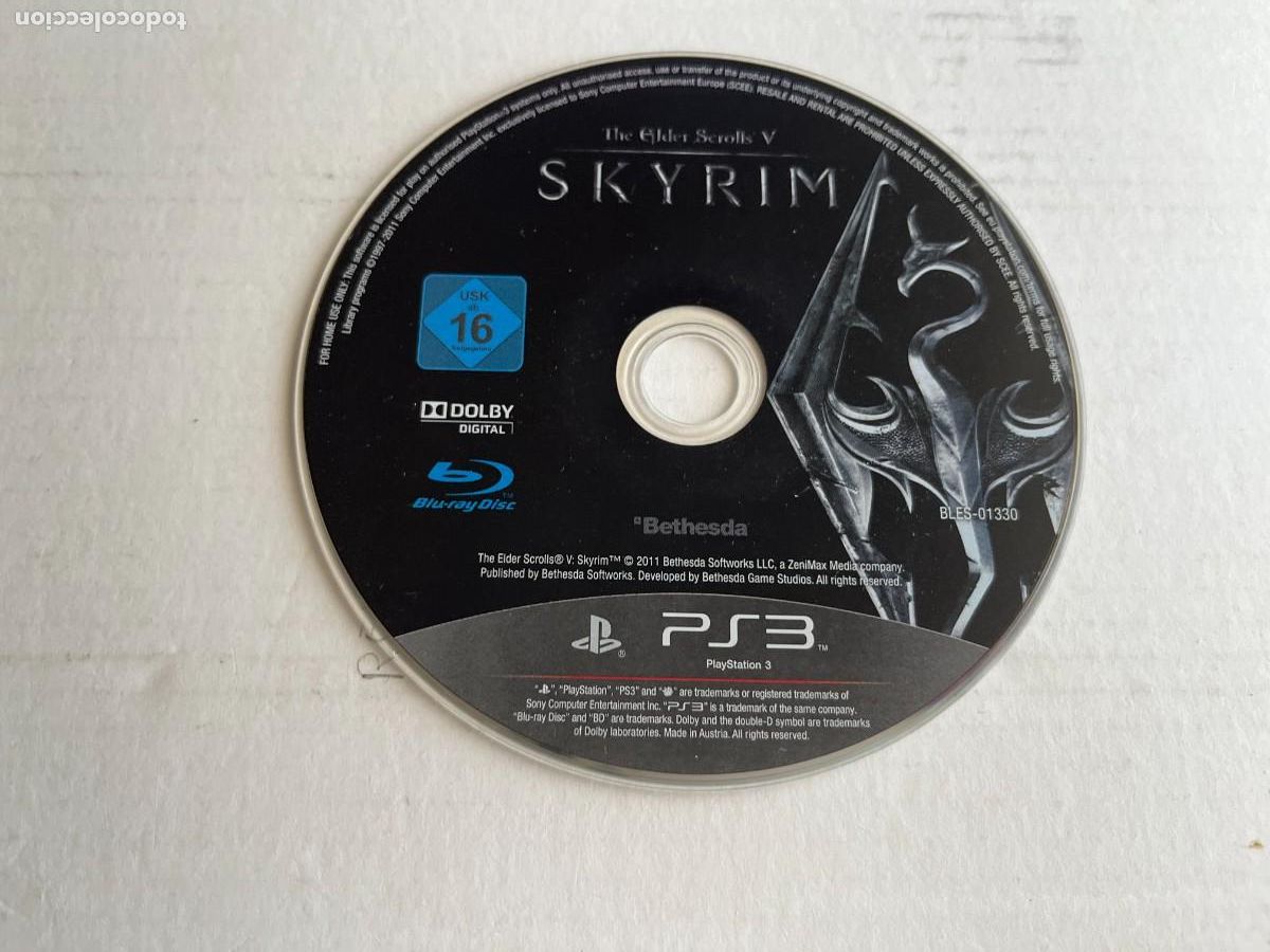 Videojuegos y consolas: SKYRIM THE ELDERS SCROLLS V - PS3 PLAYSTATION 3 PLAY STATION 3 KREATEN