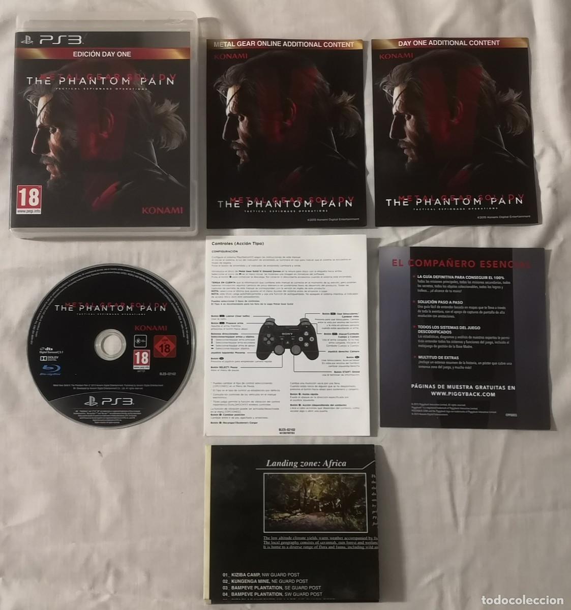 Videojuegos y consolas: PS3 METAL GEAR SOLID V THE PHANTOM PAIN COMPLETO PAL ESPA&Ntilde;A