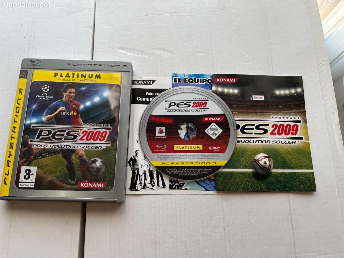 Videojuegos y consolas: PRO EVOLUTION SOCCER 2009 PES 09 PLATINUM - PS3 PLAYSTATION 3 PLAY STATION KREATEN
