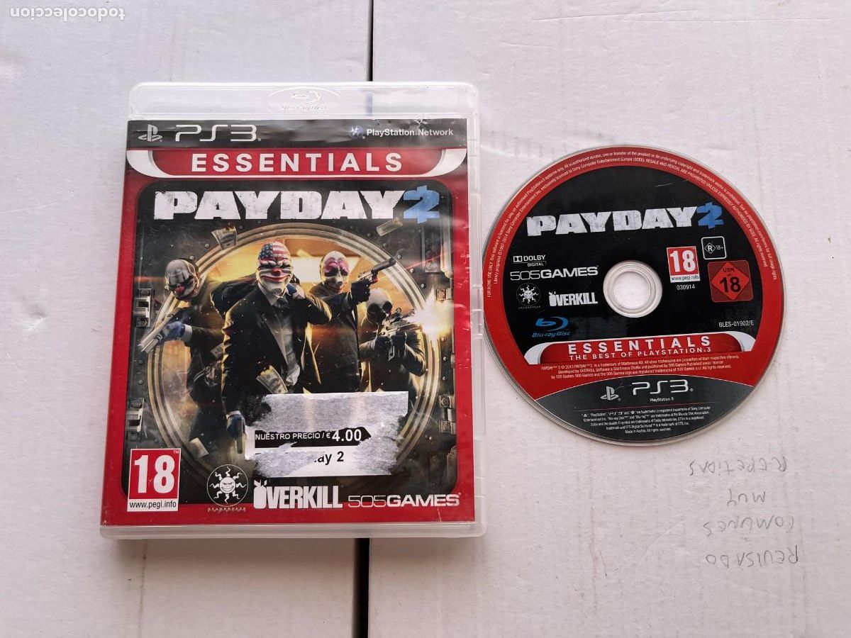 Videojuegos y consolas: PAYDAY 2 PAY DAY II - PS3 PLAYSTATION 3 PLAY STATION KREATEN