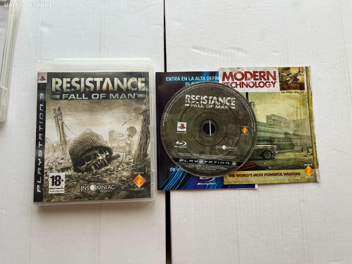Videojuegos y consolas: RESISTANCE FALL OF A MAN - PS3 PLAYSTATION 3 PLAY STATION KREATEN