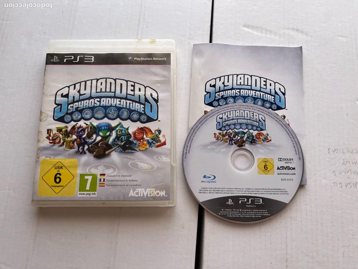 Videojuegos y consolas: SPYROS ADVENTURES SKYLANDERS SKYLANDER SPYRO - PS3 PLAYSTATION 3 PLAY STATION KREATEN