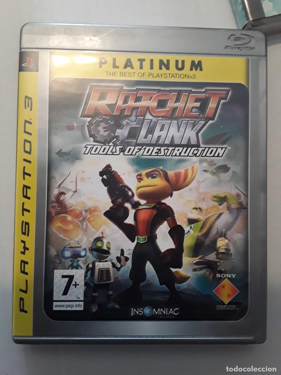 Videojuegos y consolas: Ratchet and Clank tools of destruction Platinum PS3 Edition