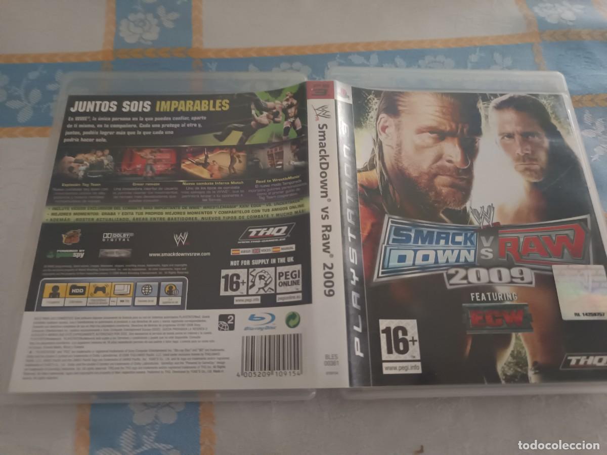 Videojuegos y consolas: Smack Down vs Raw 2009 WWE Wrestling