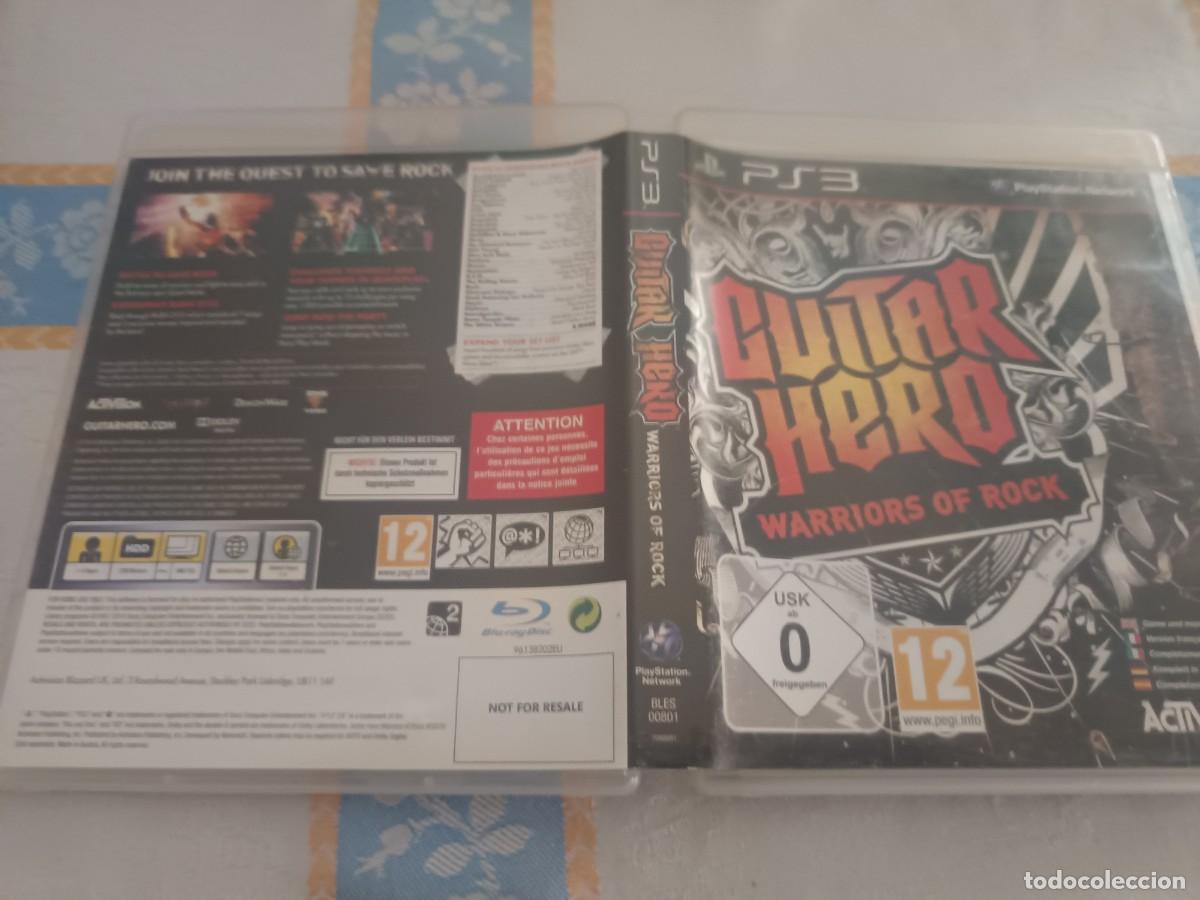 Videojuegos y consolas: Guitar Hero Warriors of Rock para PlayStation 3. multilenguaje