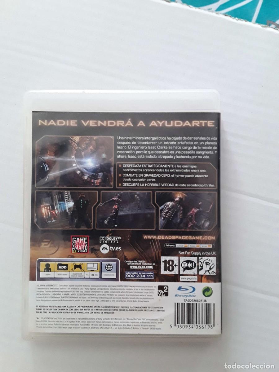 Videojuegos y consolas: Dead space PS3 Semi nuevo - Foto 2