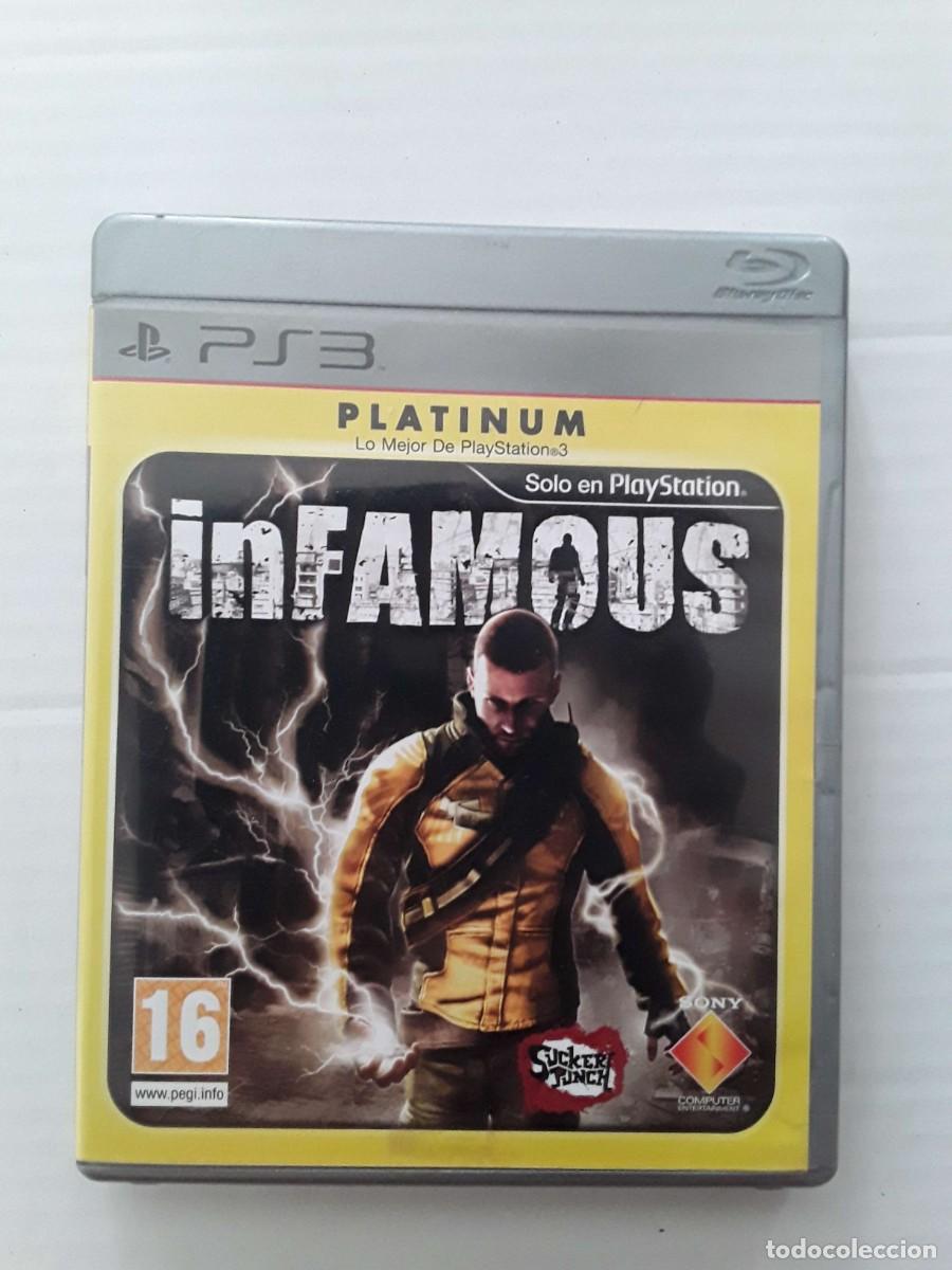 Videojuegos y consolas: Infamous PS3 edicion platinum