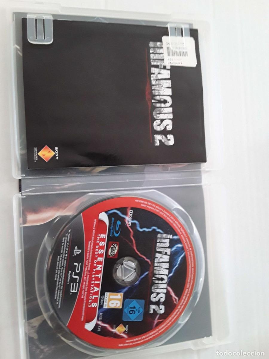 Videojuegos y consolas: Infamous 2 PS3, classic box, essentials disco - Foto 3