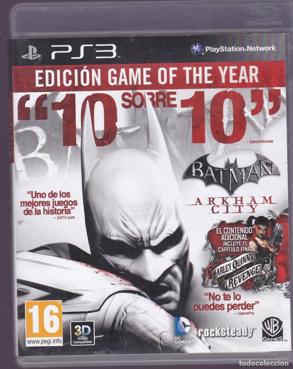 Videojuegos y consolas: BATMAN ARKHAM CITY PS3 WB GAMES OPORTUNIDAD