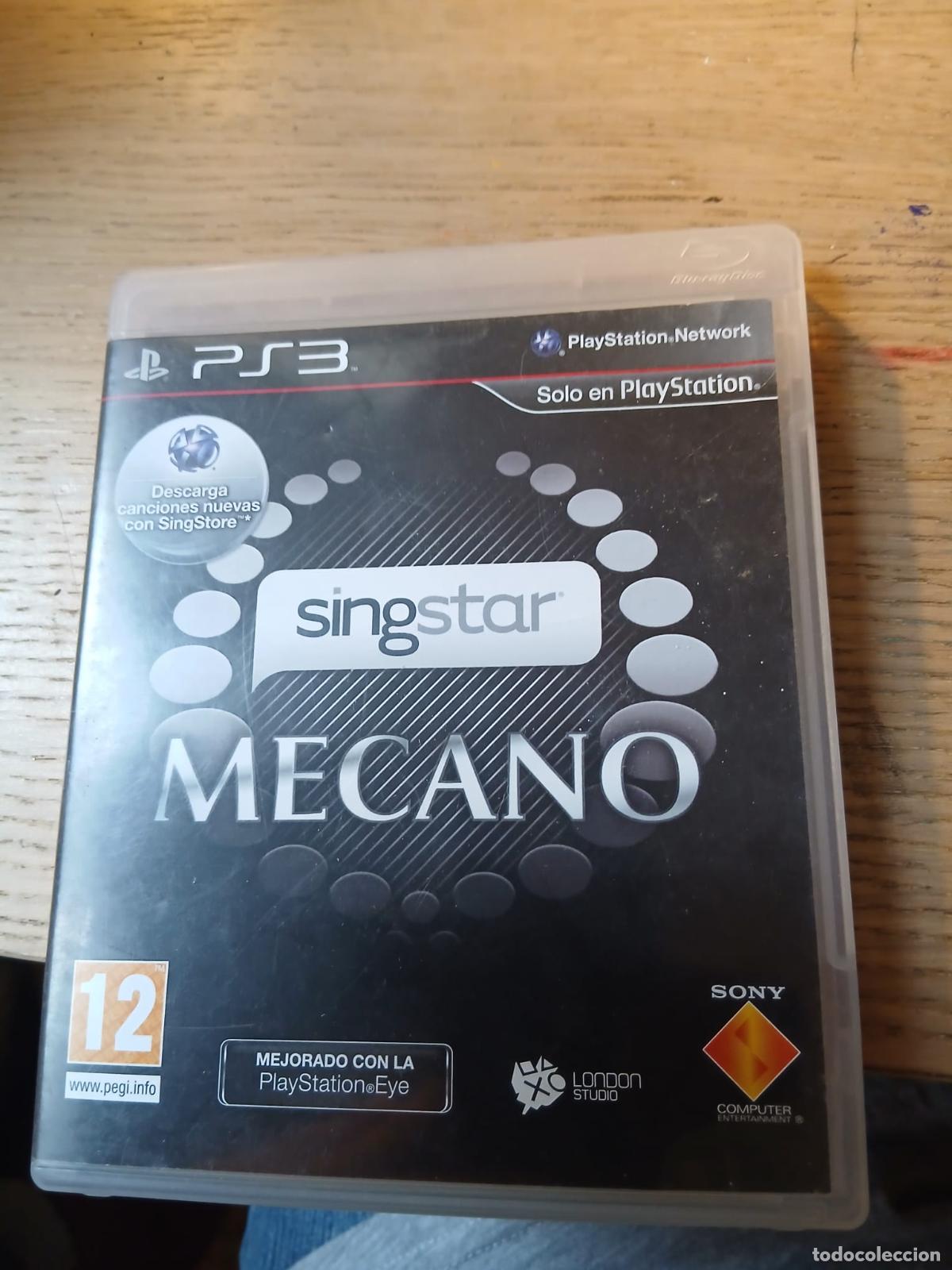Videojuegos y consolas: PS3 singstar MECANO. videojuego