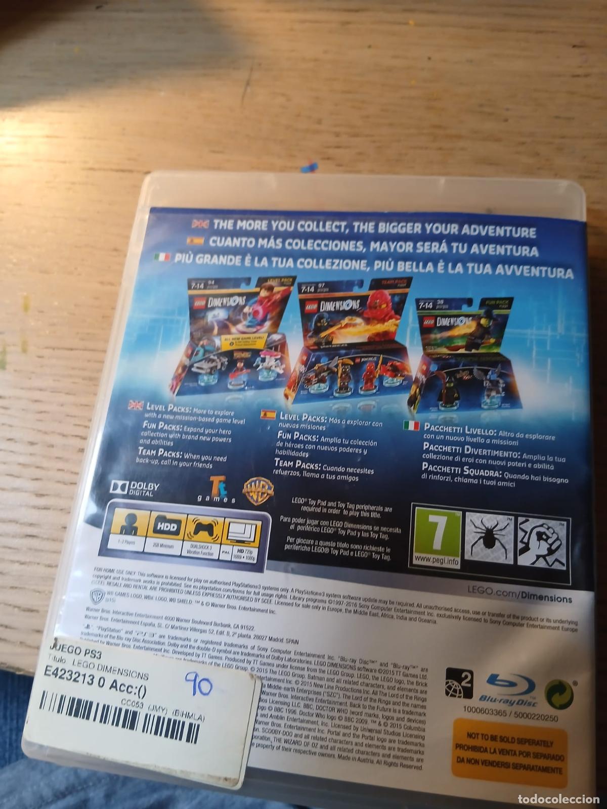 Videojuegos y consolas: PS3 LEGO DIMENSIONS. videojuego GAME - Foto 3