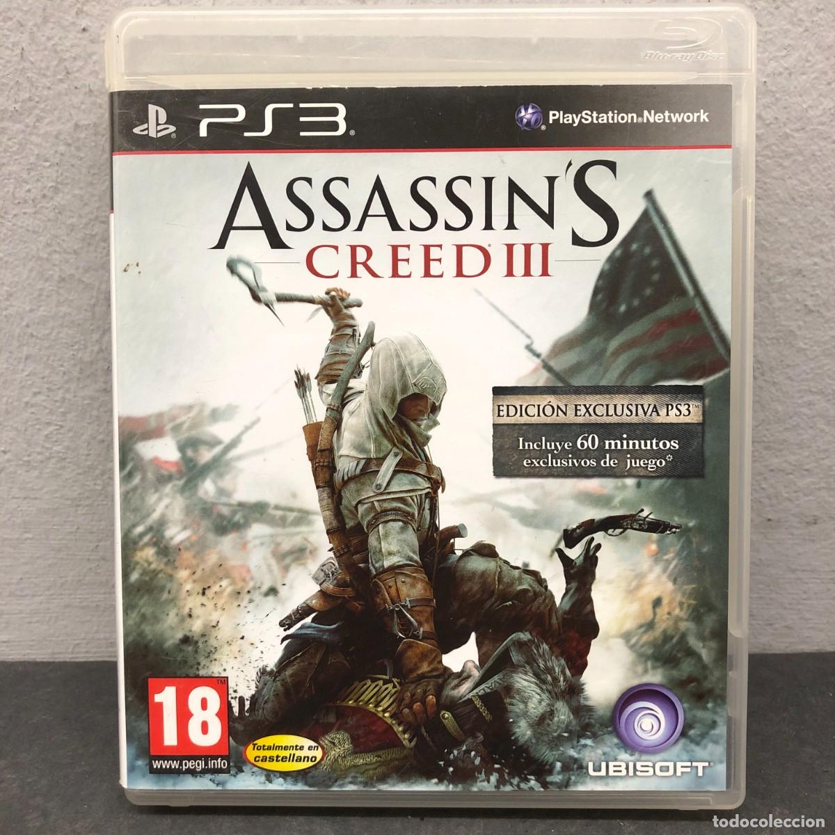 Videojuegos y consolas: ASSASSIN'S CREED III - PLAY STATION 3 - PS3 - +18 - BLES 01667 - VIDEOJUEGO / 1175