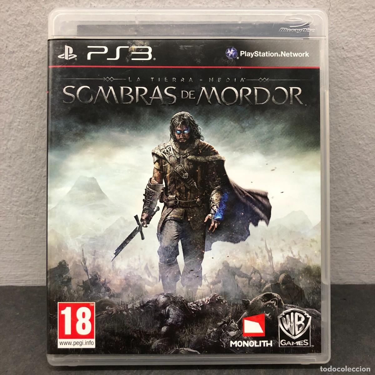 Videojuegos y consolas: SOMBRAS DE MORDOR - LA TIERRA-MEDIA - PLAY STATION 3 - PS3 - +18 - BLES 01745 - VIDEOJUEGO / 1176