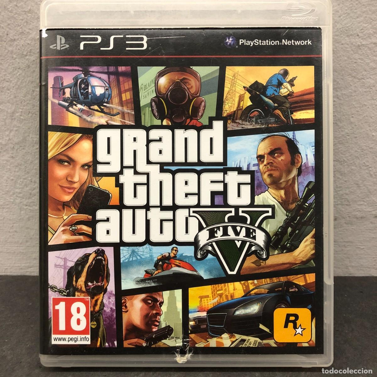 Videojuegos y consolas: GRAND THEFT AUTO V (FIVE) - PLAY STATION 3 - PS3 - +18 - BLES 01807 - VIDEOJUEGO / 1179