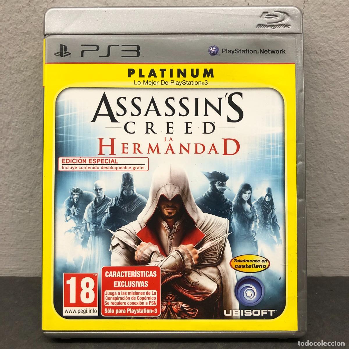 Videojuegos y consolas: ASSASSIN'S CREED, LA HERMANDAD - PLAY STATION 3 - PS3 - +18 - BLES 00909/P - VIDEOJUEGO / 1187