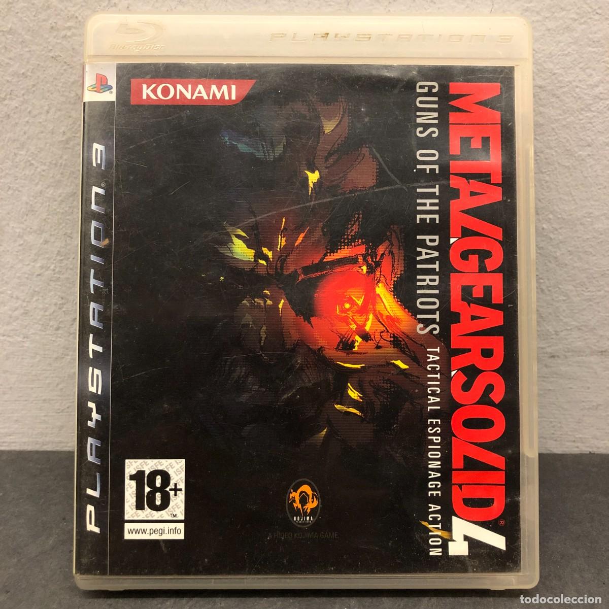 Videojuegos y consolas: METAL GEAR SOLID 4: GUNS OF THE PATRIOTS - PLAY STATION 3 - PS3 - BLES 00246 - VIDEOJUEGO / 1188