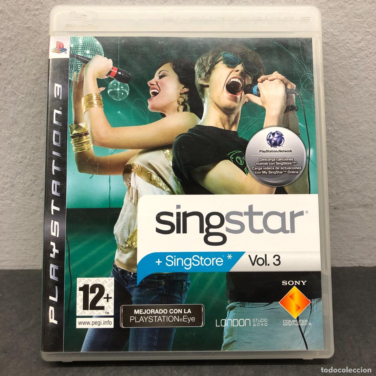 Videojuegos y consolas: SINGSTAR VOL.3 - PLAY STATION 3 - PS3 - +12 - BLES 00266 - VIDEOJUEGO / 1191