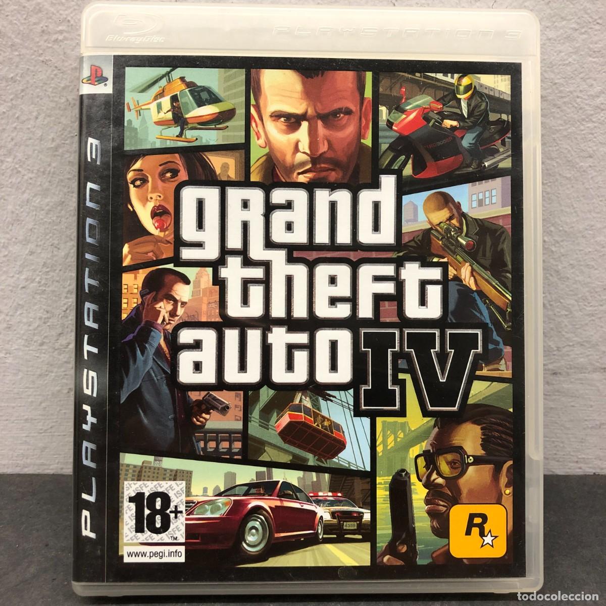 Videojuegos y consolas: GRAND THEFT AUTO IV - PLAY STATION 3 - PS3 - +18 - BLES 00229 - VIDEOJUEGO / 1192