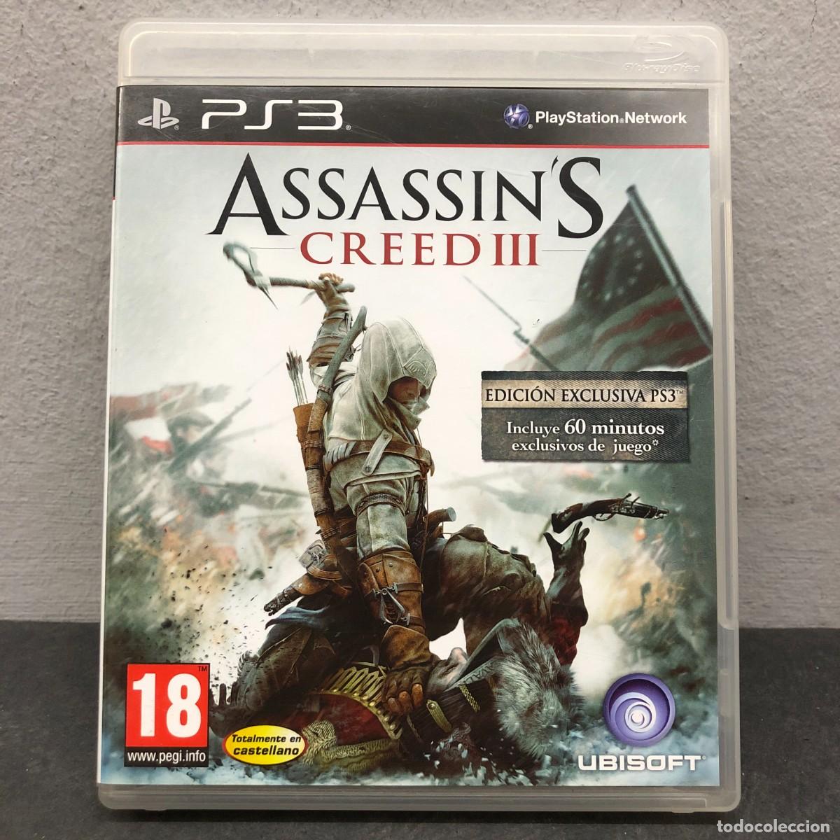 Videojuegos y consolas: ASSASSIN'S CREED III - PLAY STATION 3 - PS3 - +18 - BLES 01667 - VIDEOJUEGO / 1194