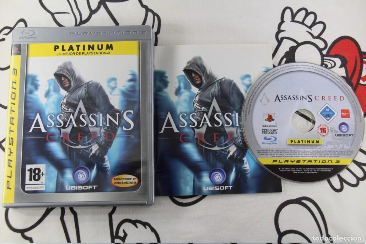 Videojuegos y consolas: PLAY STATION 3 PS3 ASSASSIN'S CREED PLATINUM MUY BUEN ESTADO PAL ESPA&Ntilde;A