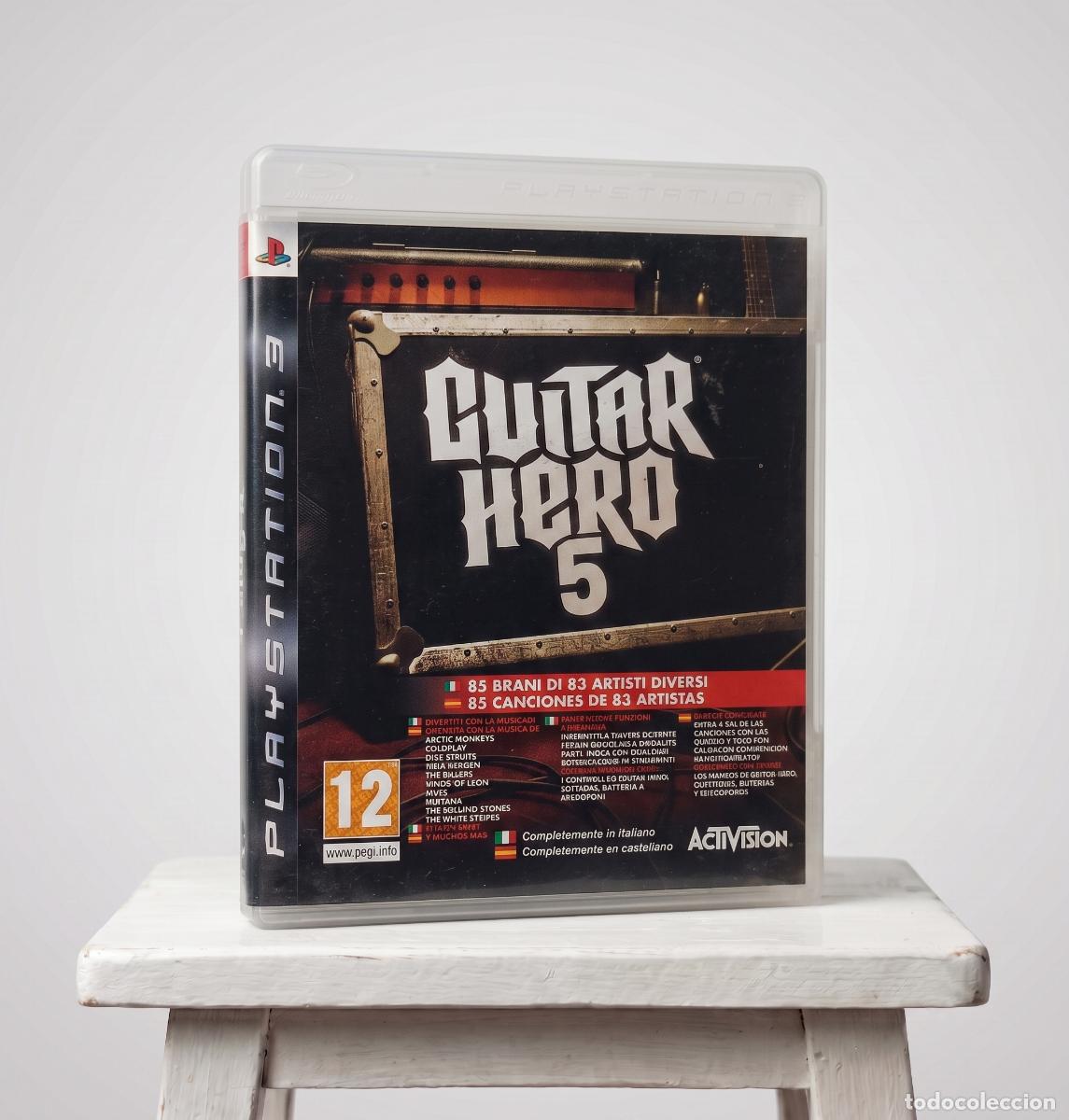 Videojuegos y consolas: Videojuego PS3 Guitar Hero 5 Activision