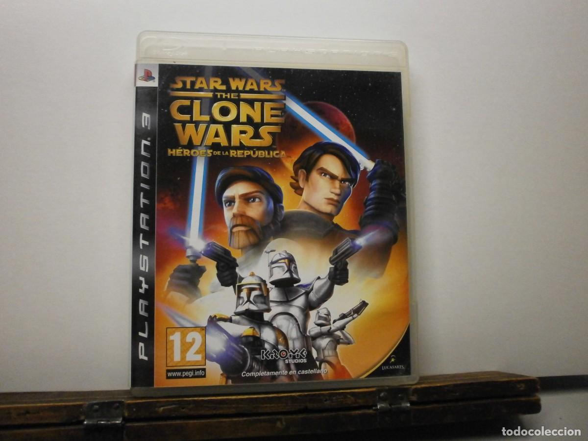 Videojuegos y consolas: juego completo ps3 star wars the clone wars heroes de la republica