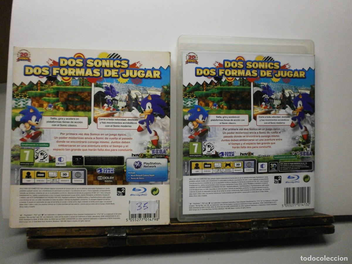 Videojuegos y consolas: juego completo ps3 sonic generations - Foto 2