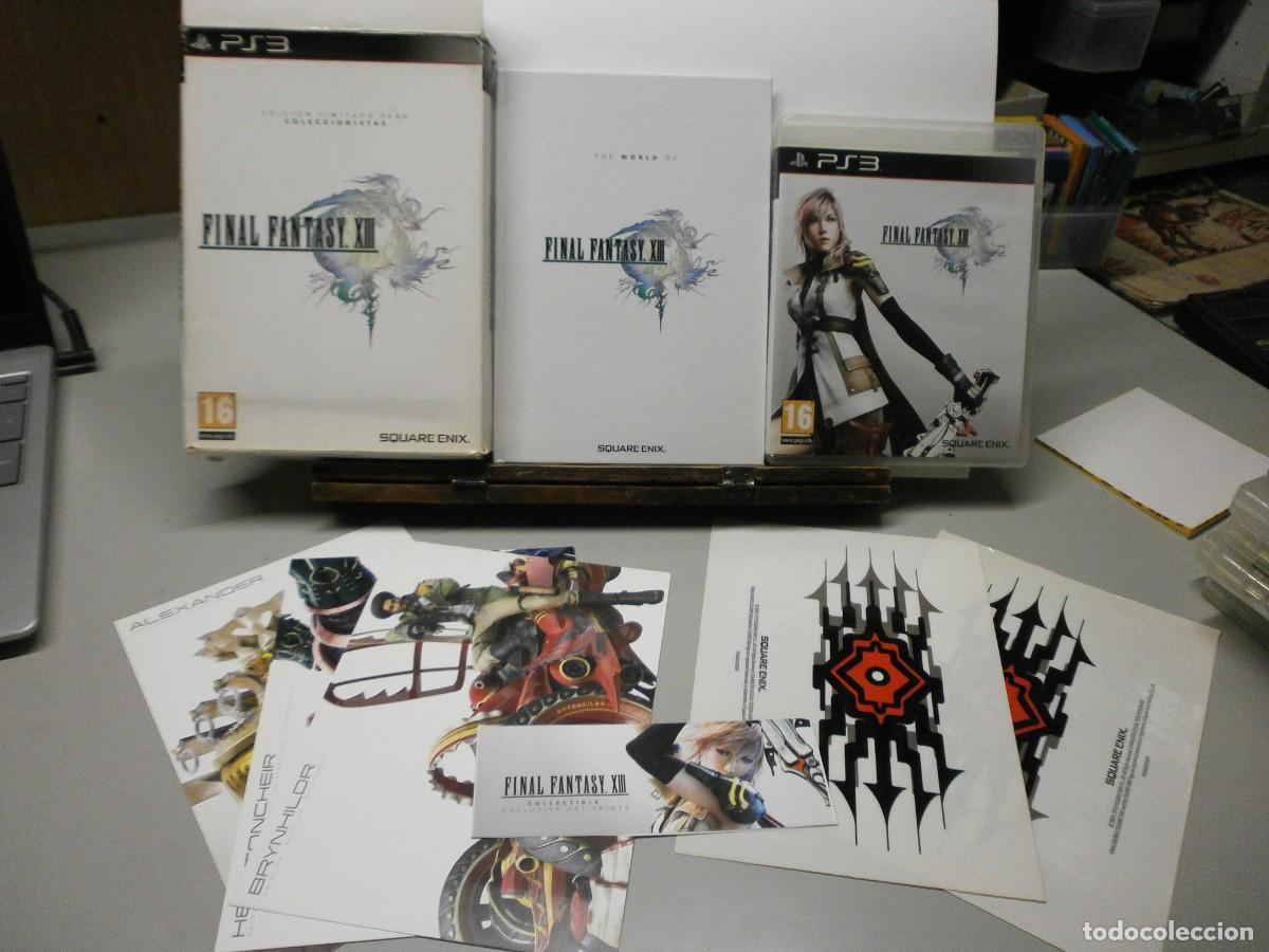 Videojuegos y consolas: juego completo ps3 final fantasy XIII edicion limitada para coleccionistas