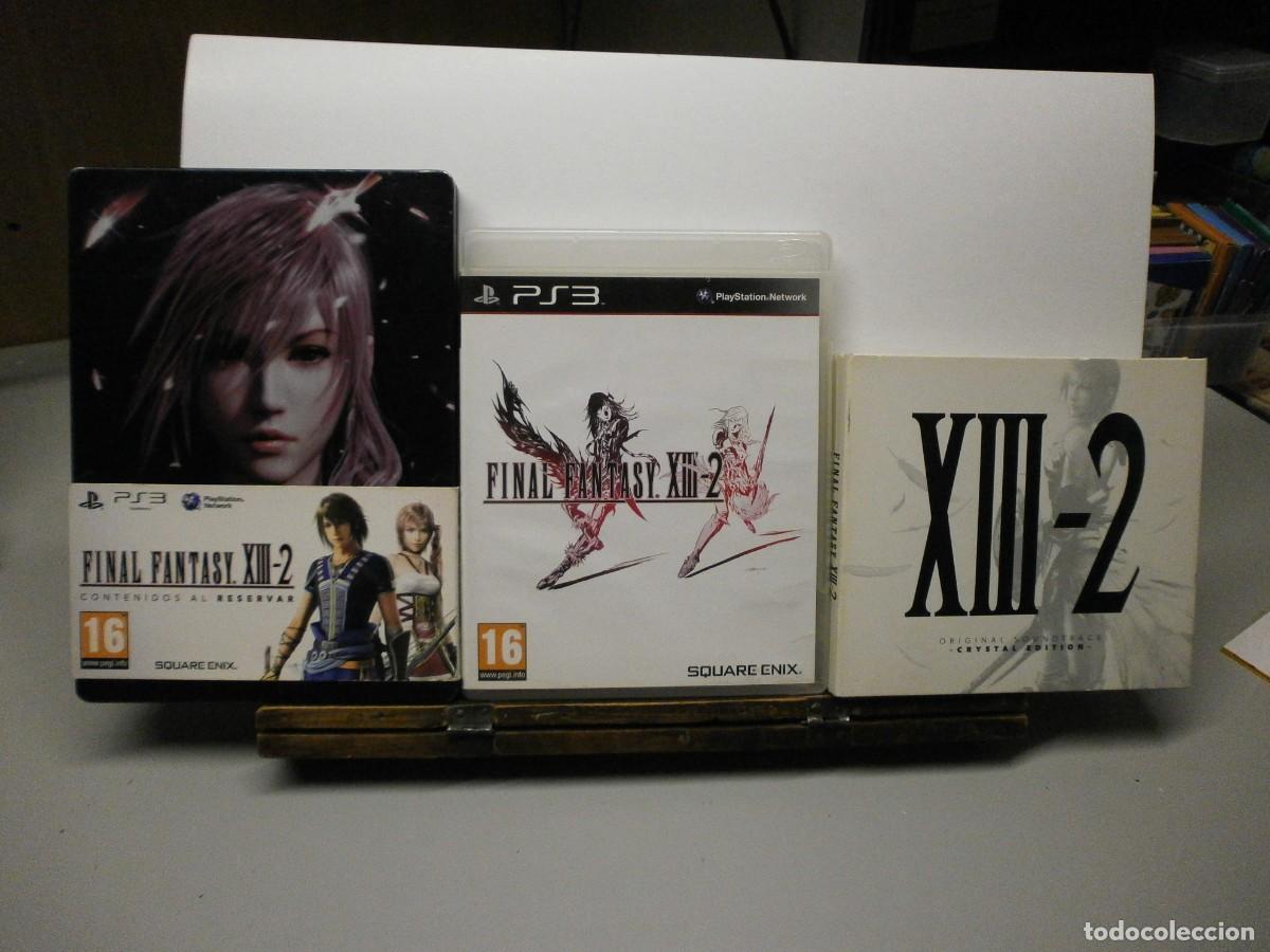 Videojuegos y consolas: juego completo ps3 final fantasy XIII-2 edicion limitada para coleccionistas