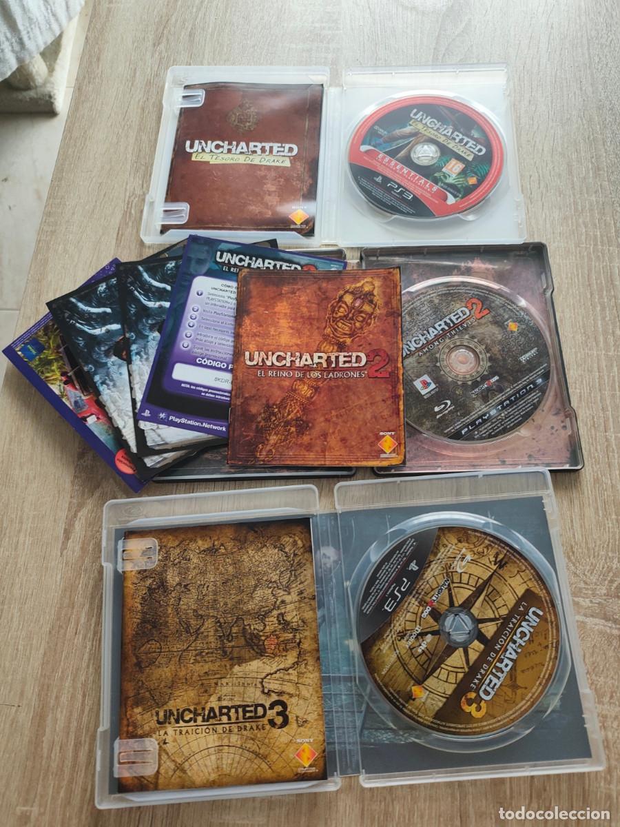 Videojuegos y consolas: Trilogia Uncharted PS3 - Foto 2