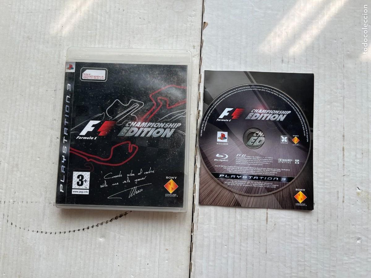 Videojuegos y consolas: FORMULA ONE CHAMPIONSHIP EDITION F1 - PS3 PLAYSTATION 3 PLAY STATION KREATEN