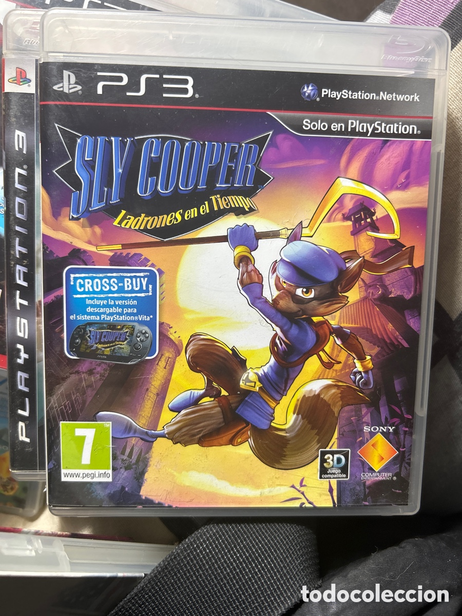 Videojuegos y consolas: Slycooper. Ladrones en el tiempo. Ps3