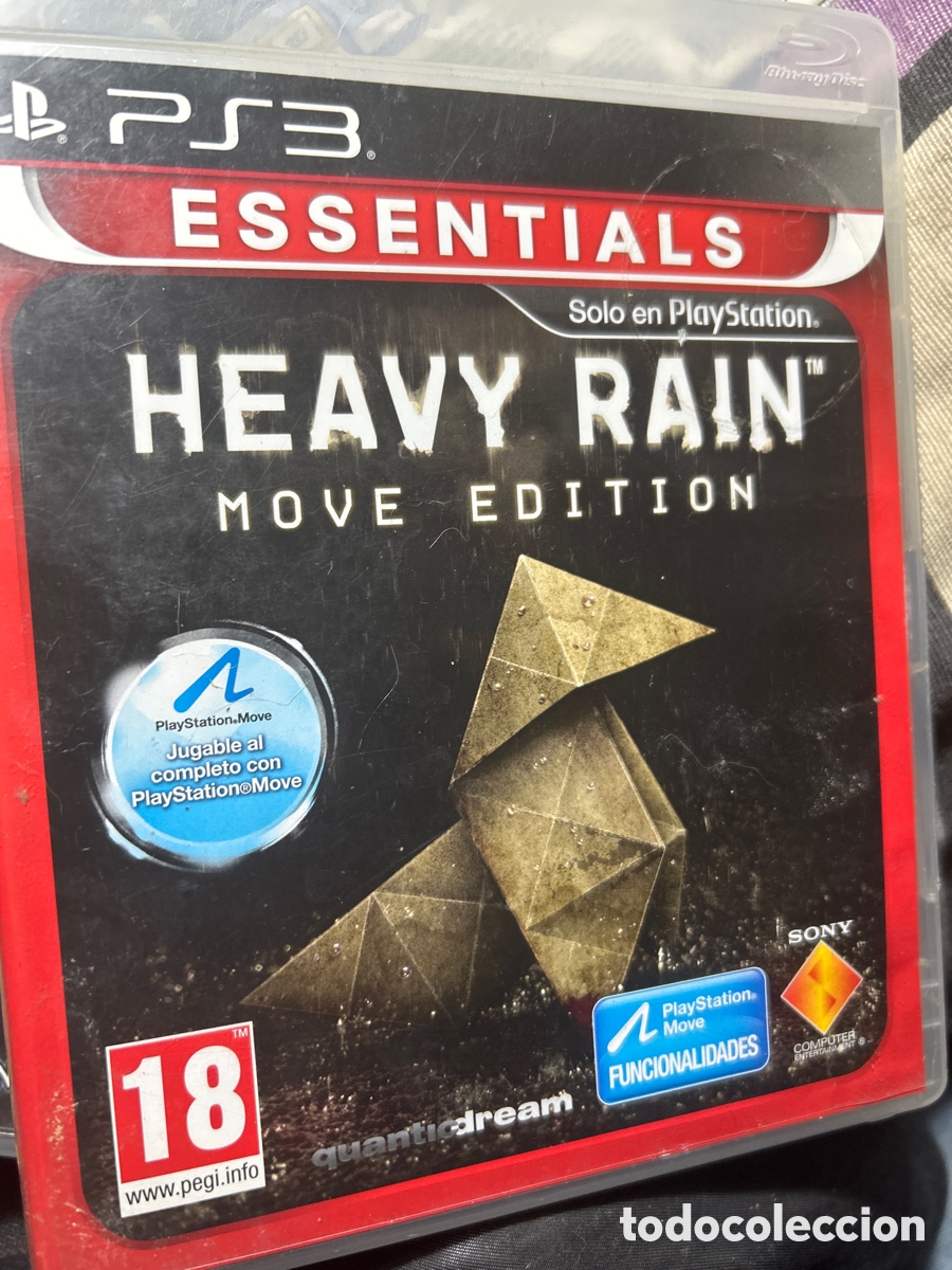 Videojuegos y consolas: Heavy rain move edition. Ps3