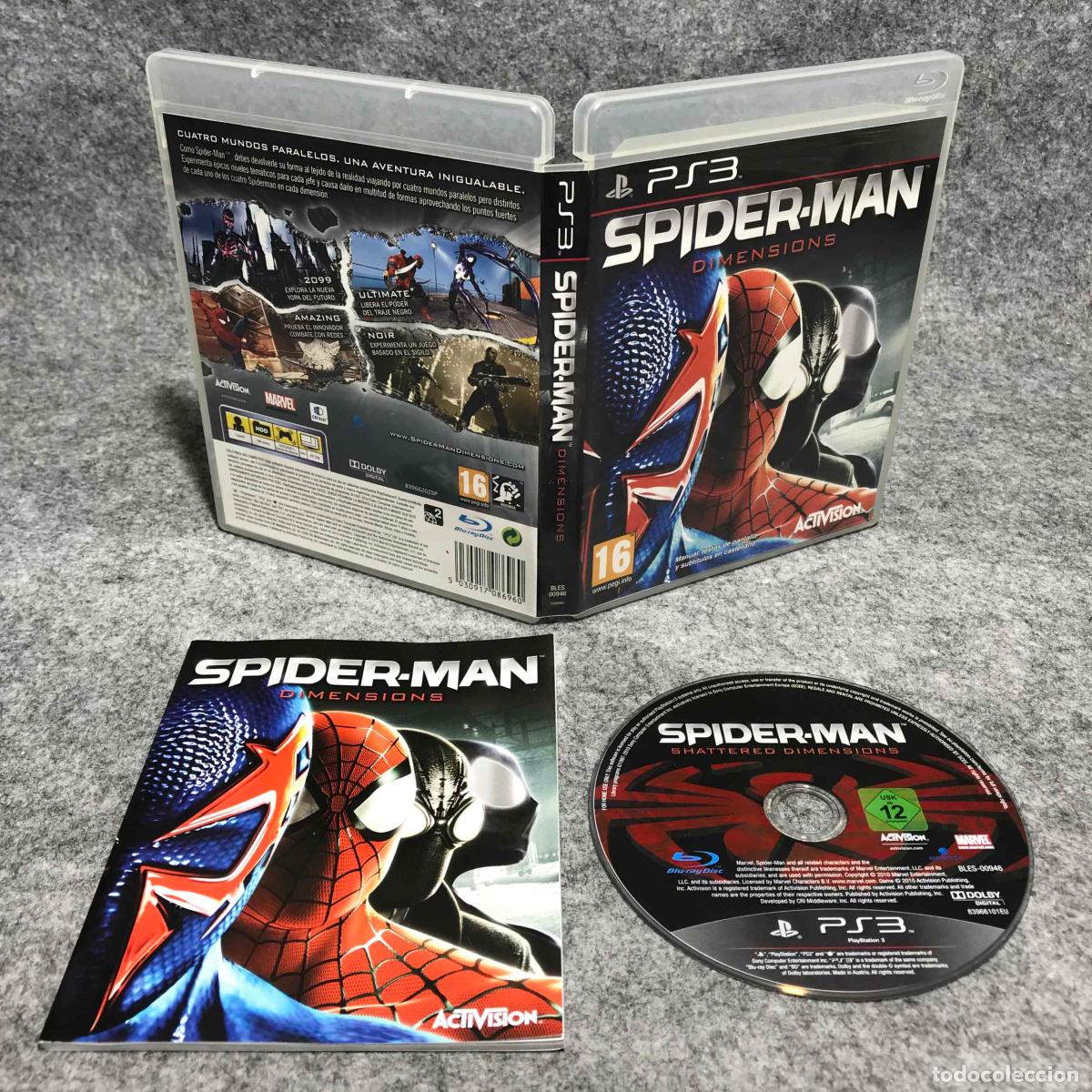 Videojuegos y consolas: SPIDERMAN DIMENSIONS SONY PLAYSTATION 3 PS3