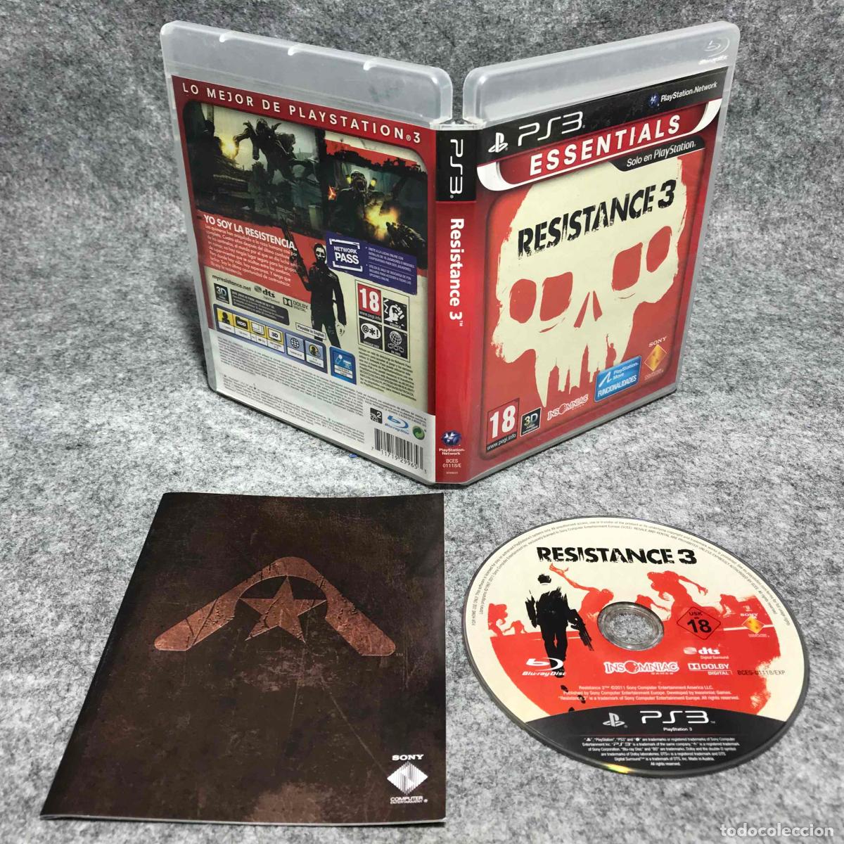 Videojuegos y consolas: RESISTANCE 3 SONY PLAYSTATION 3 PS3