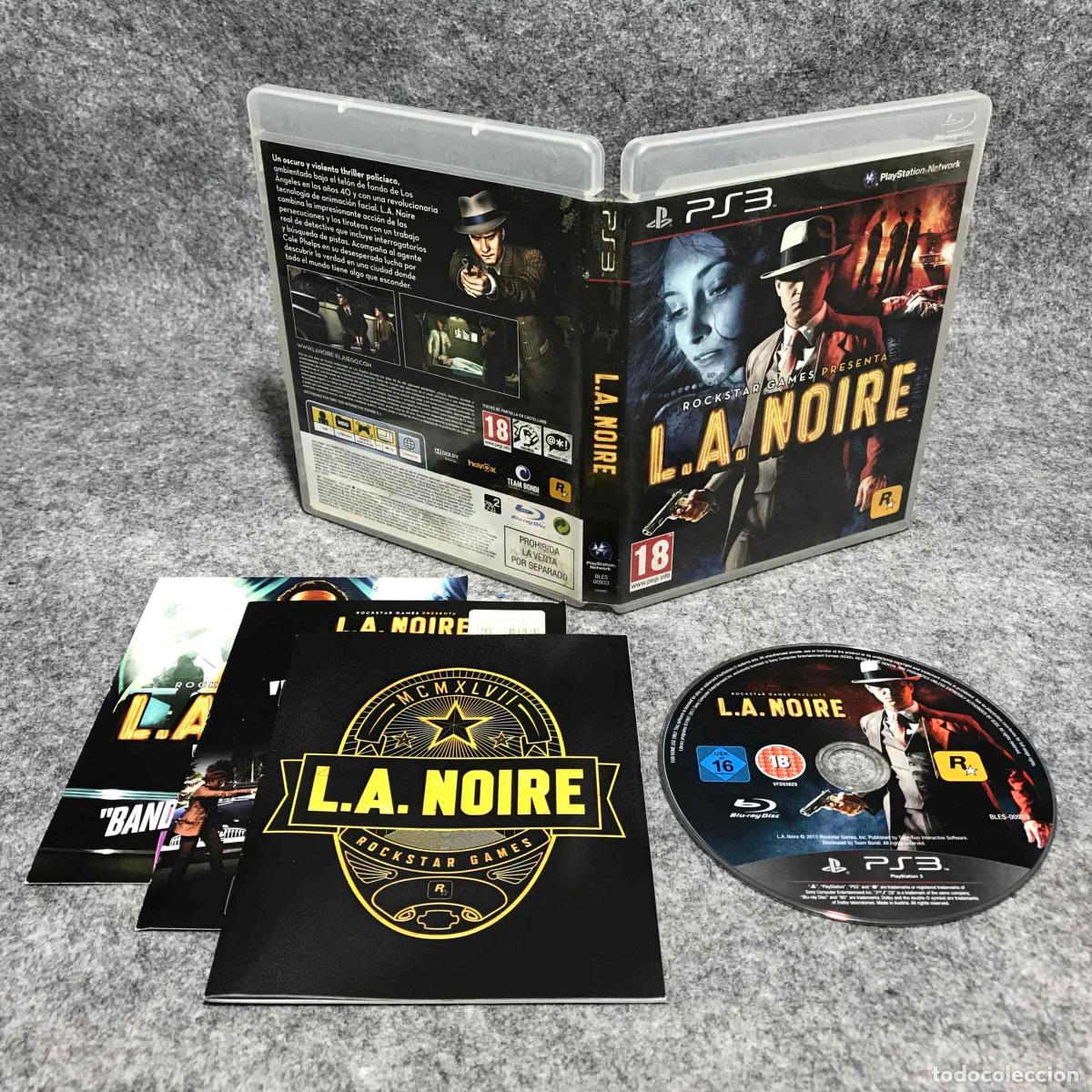 Videojuegos y consolas: LA NOIRE SONY PLAYSTATION 3 PS3